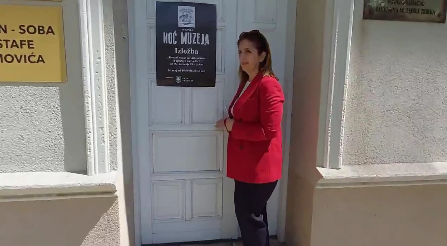 Direktorica JU Centar za kulturu “Ahmed Muradbegović” Gradačac Nadira Duraković poziva vas na Evropsku noć muzeja