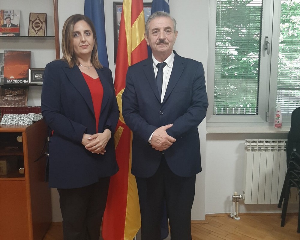 Direktorica Javne ustanove Centar za kulturu “Ahmed Muradbegović” Gradačac održala sastanak sa ambasadorom Sjeverne Makedonije